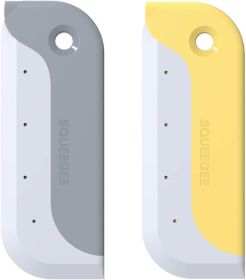 Small Rubber Squeegee(2 Pack),Kitchen Sink Squeegee for Countertops and Dishes.Multi-Purpose,for Vanity Tops,Bathroom Mirrors