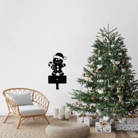 CIFbuy 2 Pcs Gingerbread Man Metal Key Hooks Christmas Themed Wall Decor - TikTok, Temu Pick-up Service (Option: Defaulttitle)